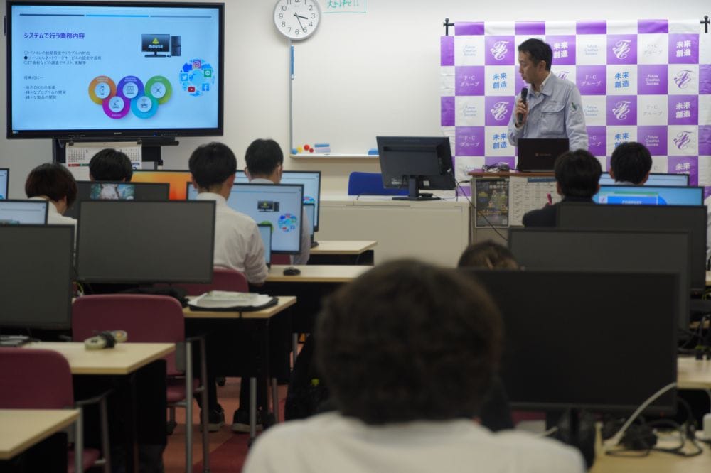 宮崎情報ビジネス医療専門学校にて企業説明会を実施しました！