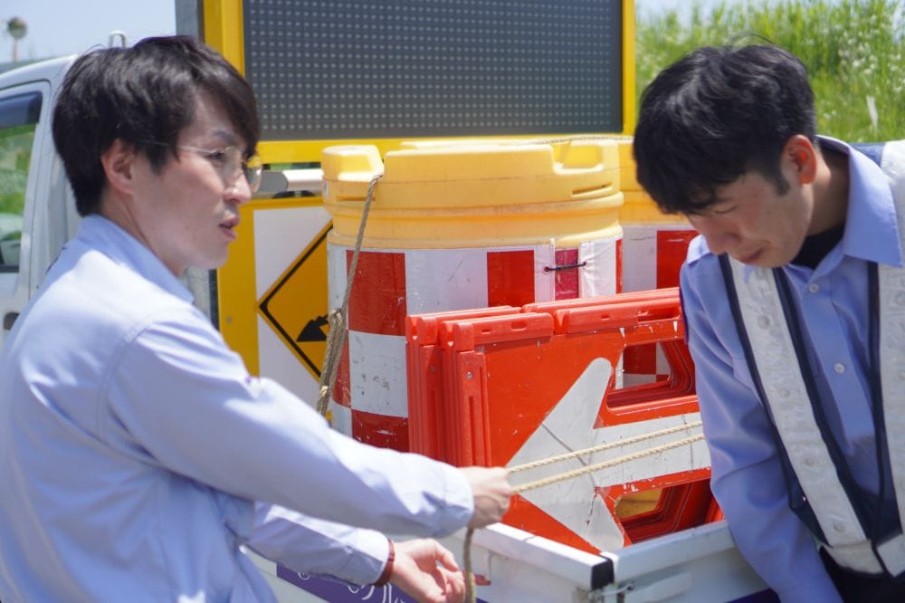 とても大事！トラックロープの荷台への結び方講習！