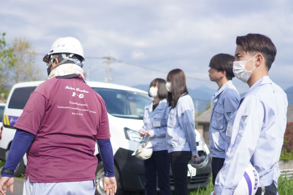 新入社員研修がどのように行われているのか。。。現場まで見に行きました！