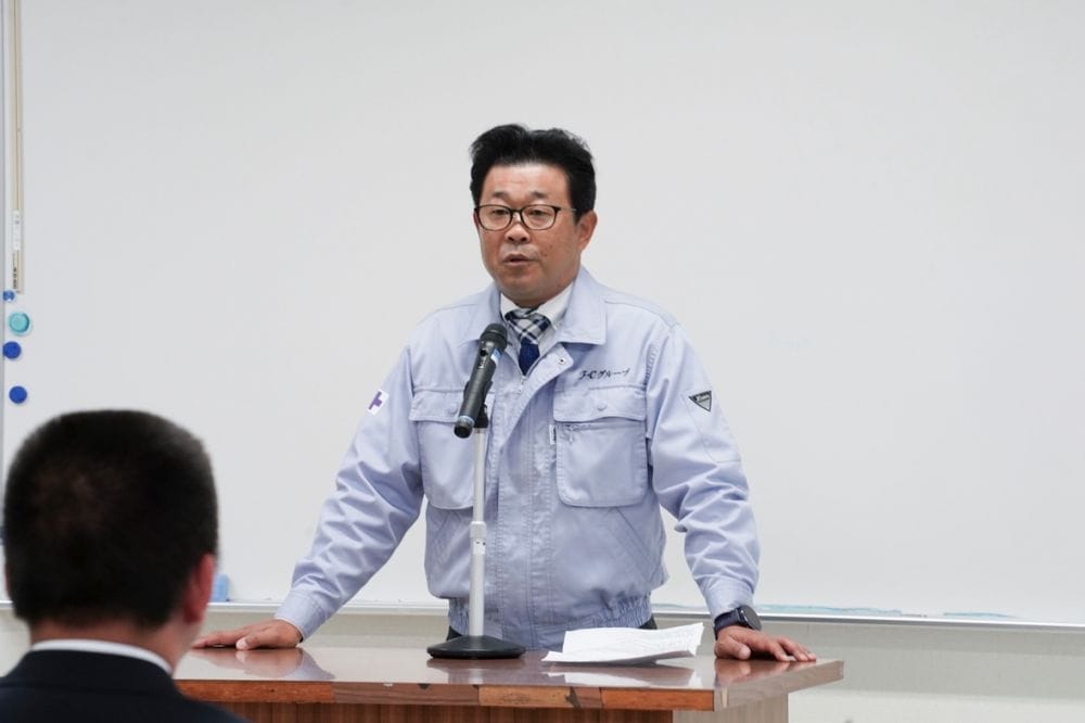 F・Cグループ入社式