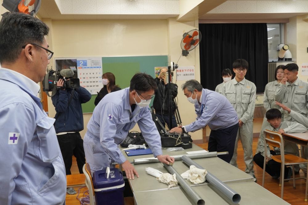 史上初!宮崎工業高校にて【1日】出前授業させていただきました!