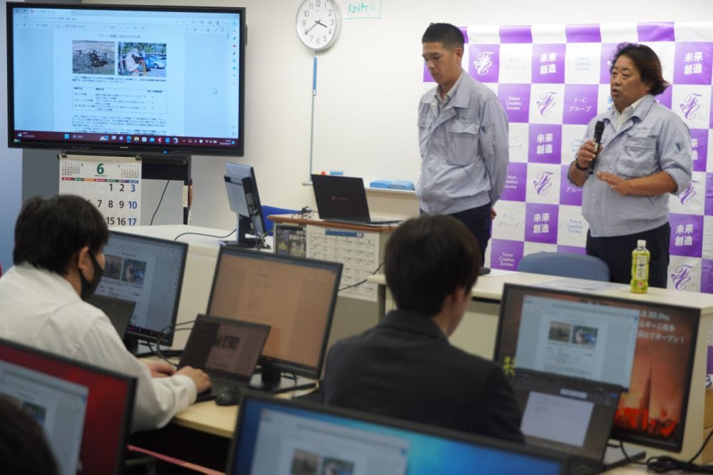 宮崎情報ビジネス医療専門学校にて企業説明会を実施しました！