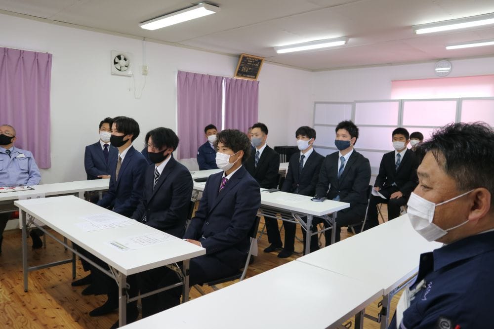 令和3年4月5日、F・Cグループ新入社員入社式を執り行いました!