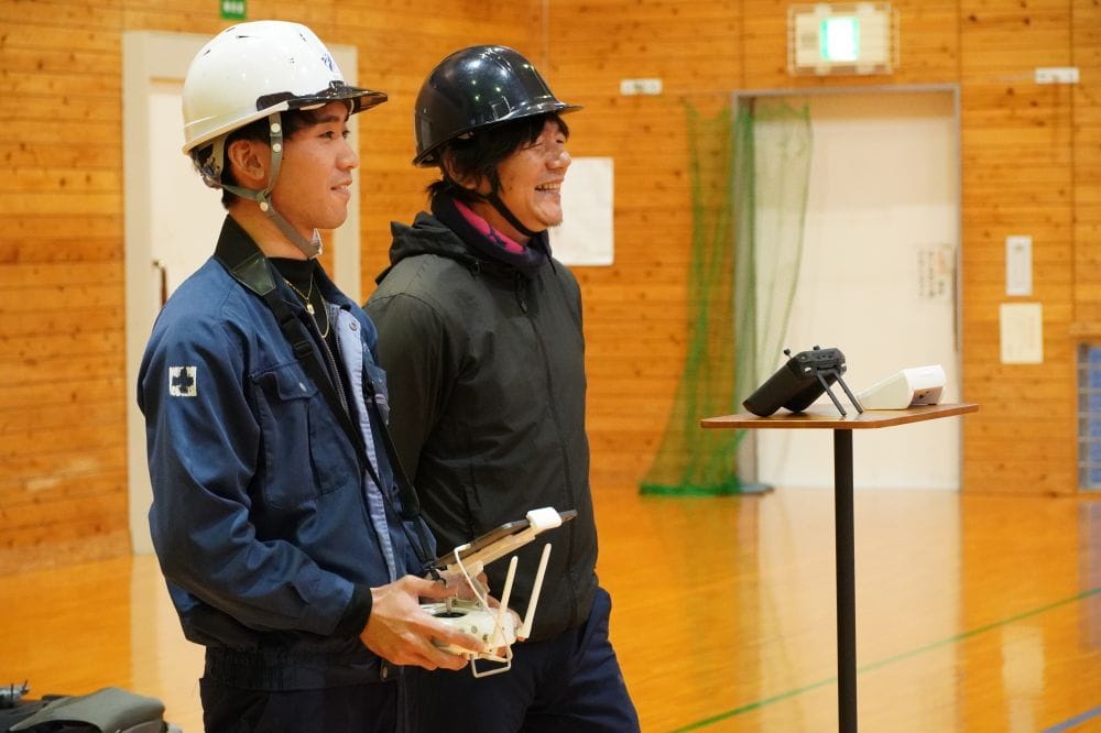 ドローン研修会開催！