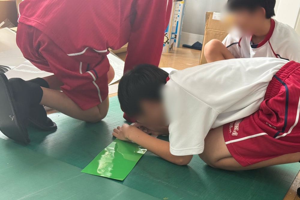 大塚中学校の生徒さんが2日間職場体験に来ました。