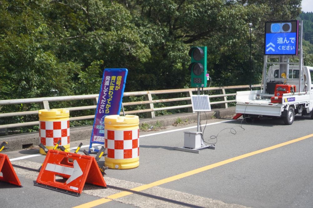 国道269号線沿い、AIハイブリッド警備システム稼働中！