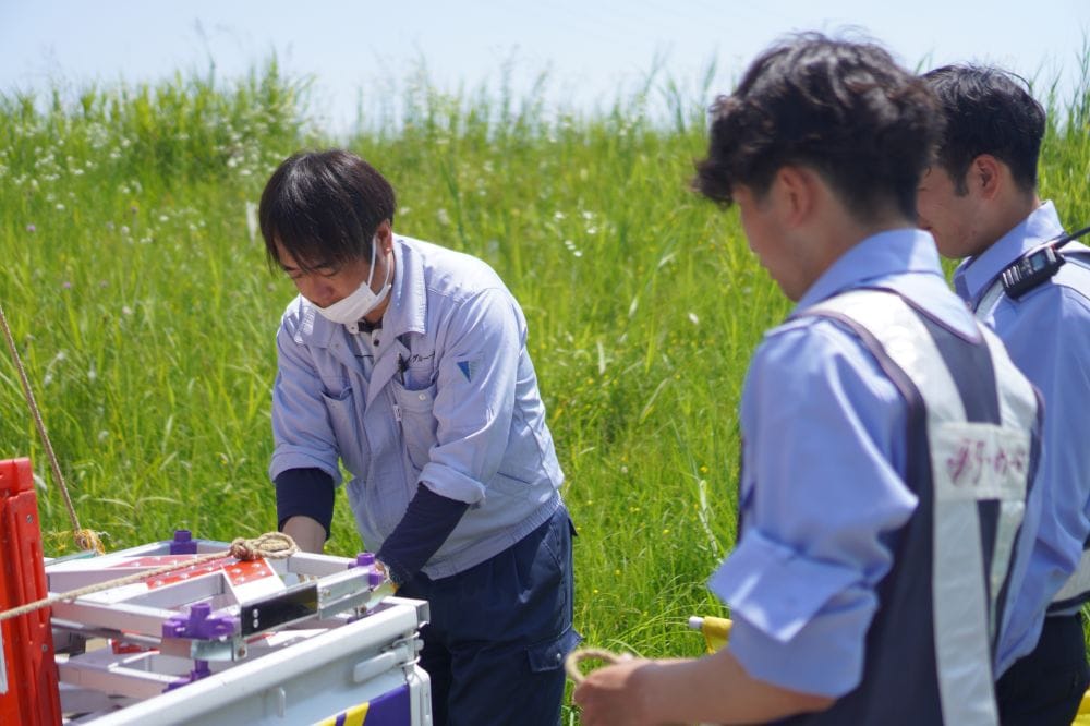 とても大事！トラックロープの荷台への結び方講習！