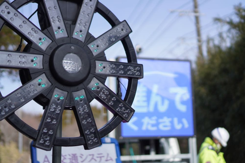 【AI】による交通誘導警備!鹿児島でAIデモを行いました!