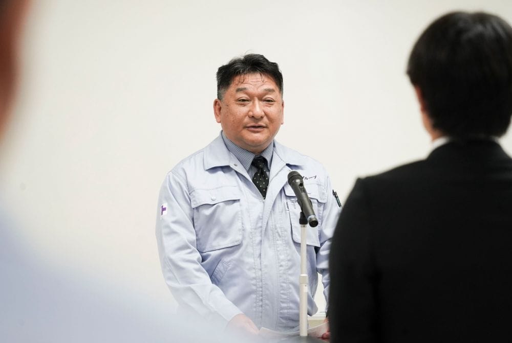 F・Cグループ入社式