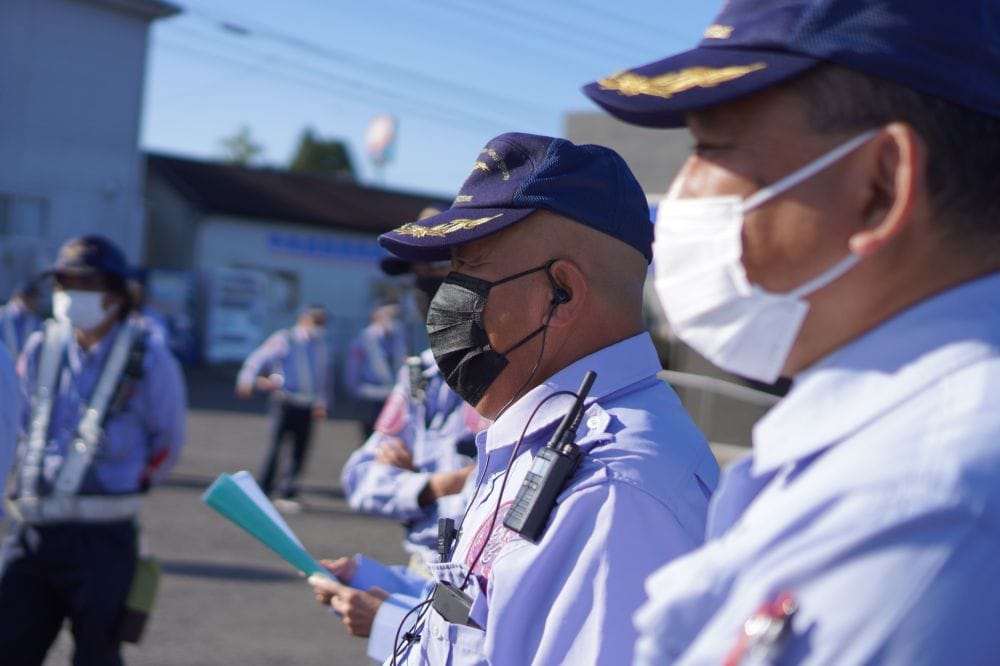 安全訓練2回目！今回も100名を超える参加者でした！