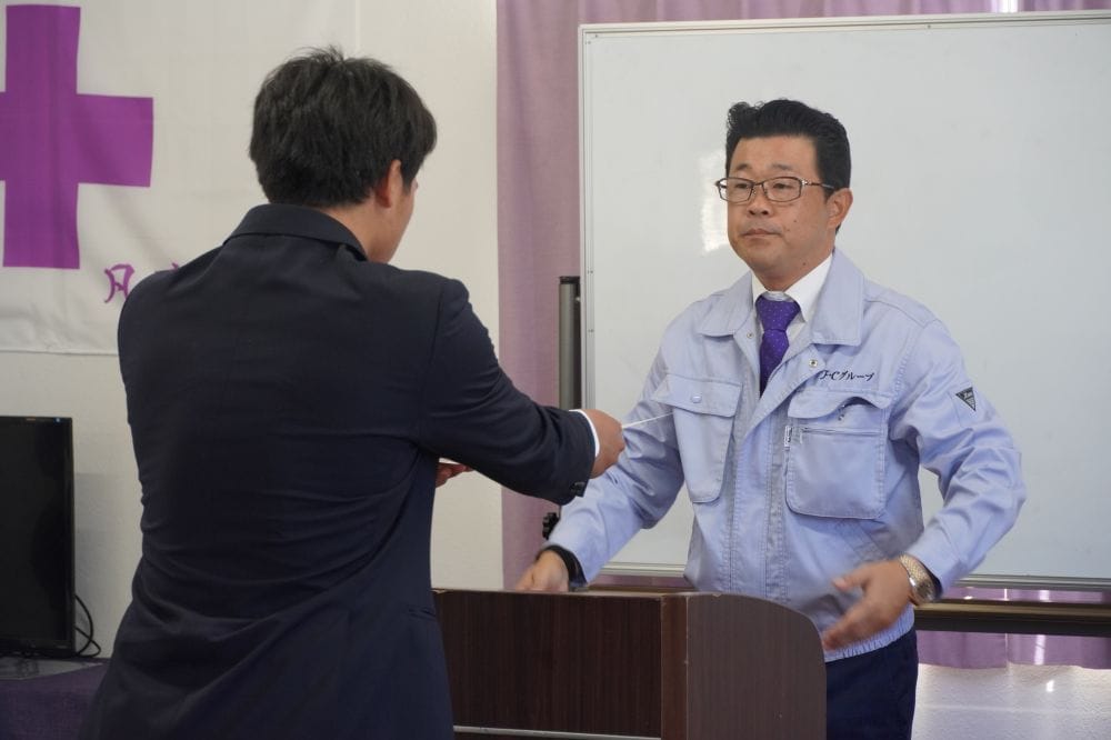 F・Cグループ入社式が執り行われました!