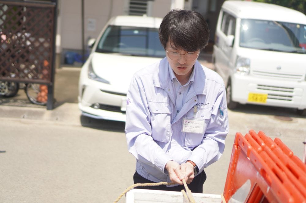 とても大事！トラックロープの荷台への結び方講習！