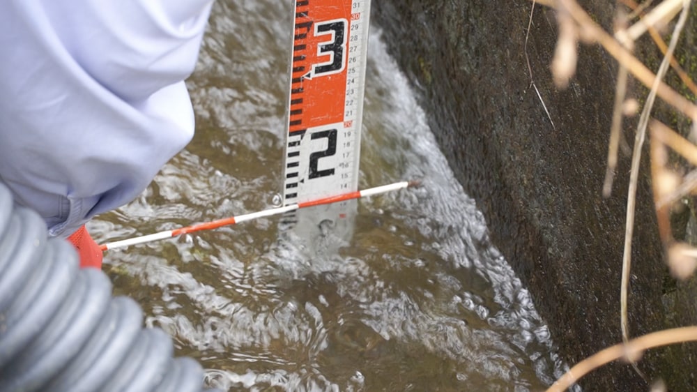 こんな試験もあるのか！水の流量測定☆