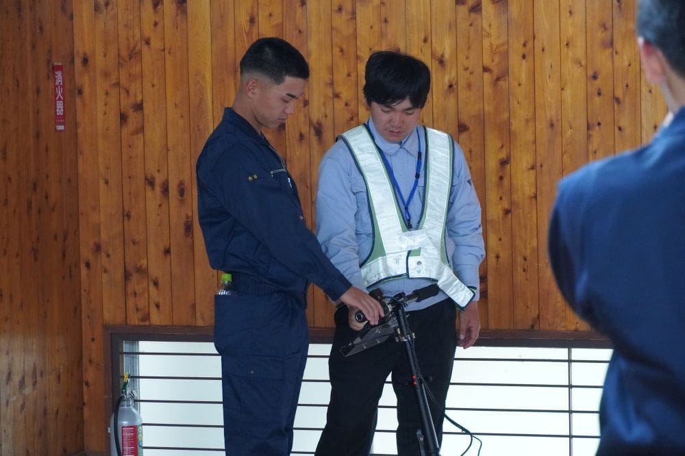宮崎県建設技術センターにて、宮崎県産業開発青年隊の皆様に出前授業をさせていただきました！