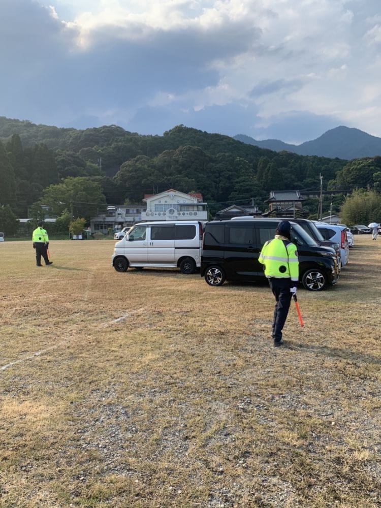 第38回きたうら納涼花火大会にて雑踏警備！