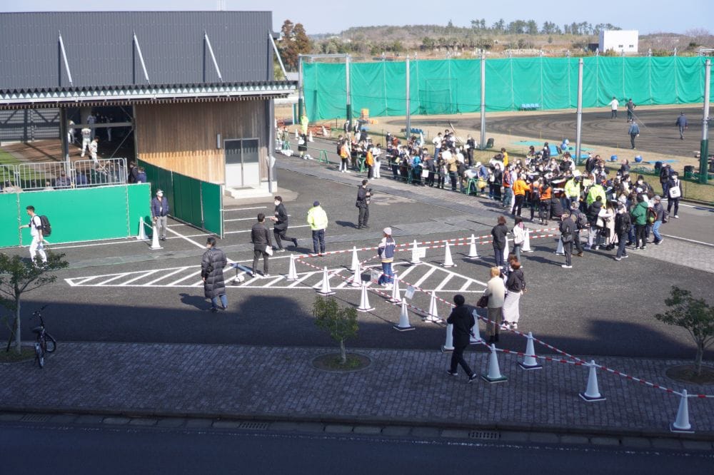 春季キャンプ2023！読売ジャイアンツ【巨人】の警備現場に潜入！