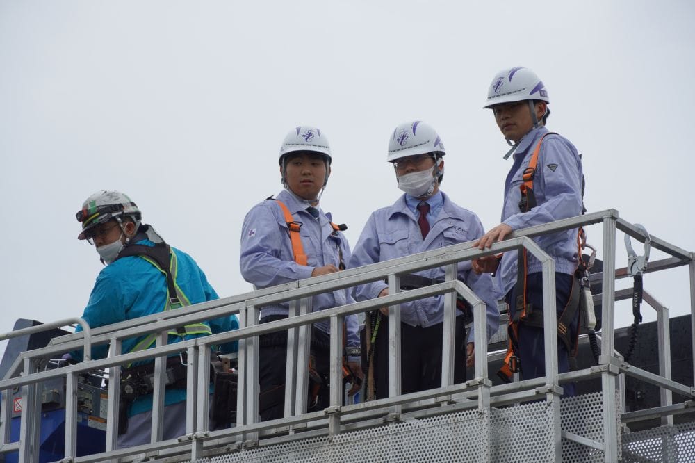 宮崎県建設技術センターにて、宮崎県産業開発青年隊の皆様に出前授業をさせていただきました！