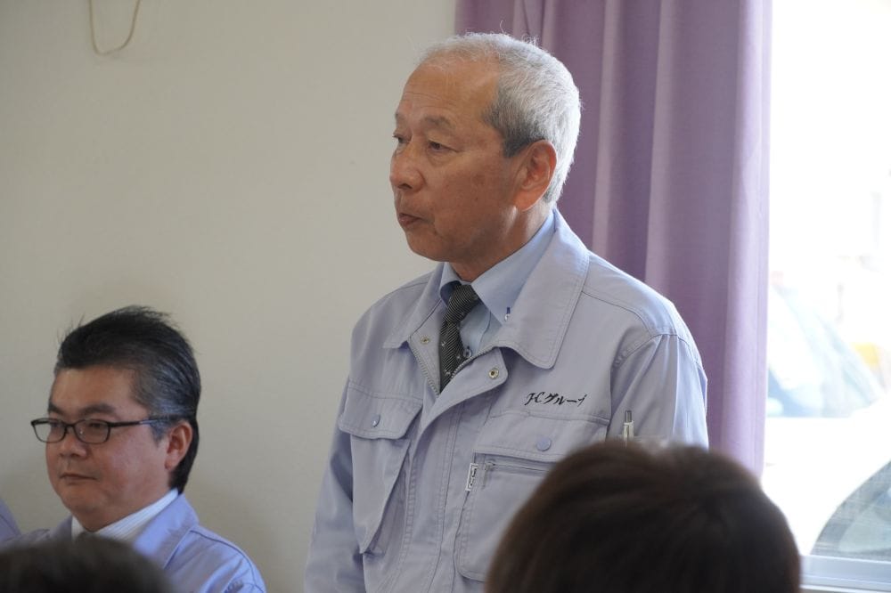 F・Cグループ入社式が執り行われました!