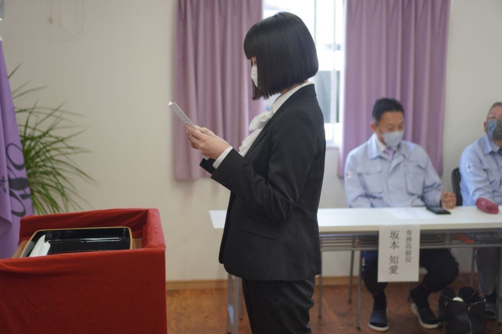 令和5年度、F・Cグループ入社式を執り行いました!