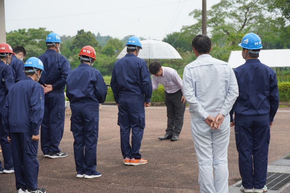 宮崎県建設技術センターにて、宮崎県産業開発青年隊の皆様に出前授業をさせていただきました！