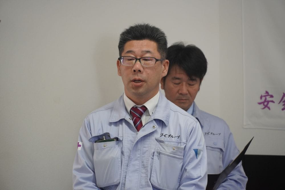 F・Cグループ入社式が執り行われました!