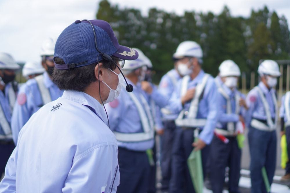 安全訓練2回目！今回も100名を超える参加者でした！