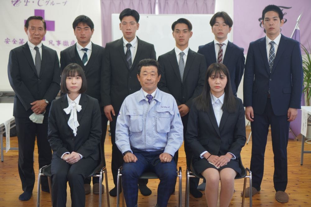 令和5年度、F・Cグループ入社式を執り行いました!
