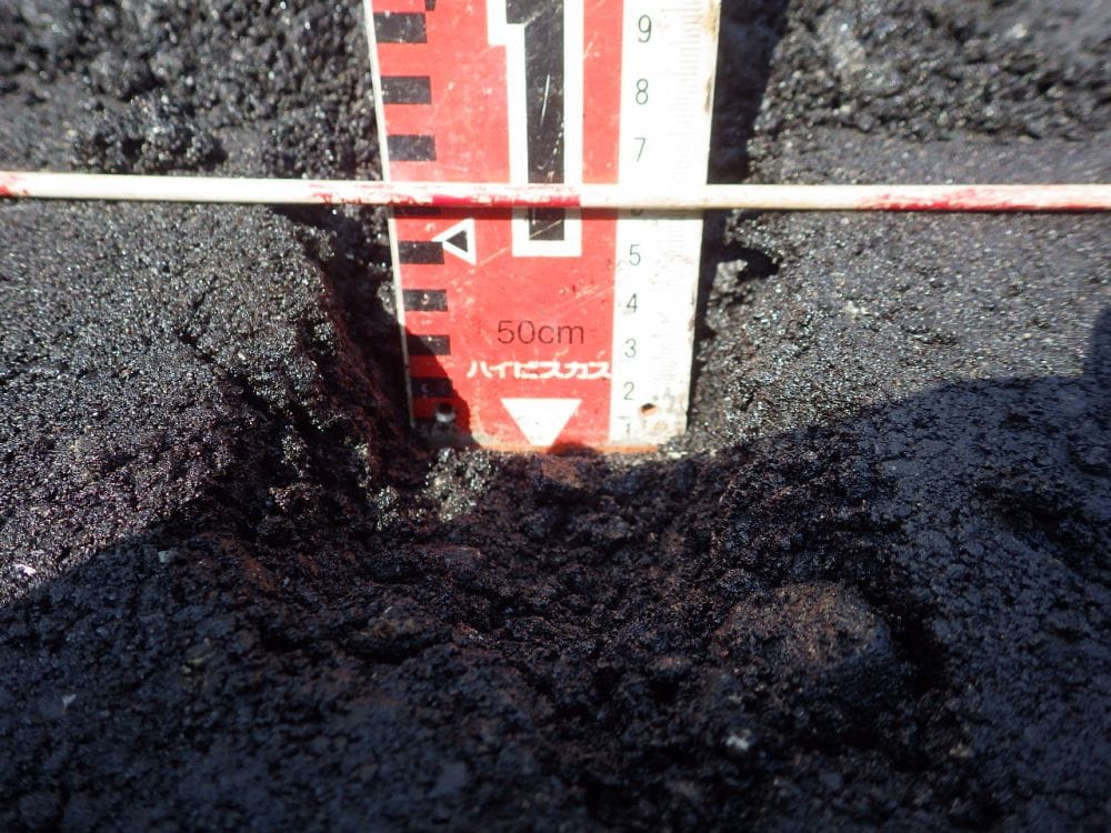 清武役場前の道路における段差解消工事！道路はこうして作られる！