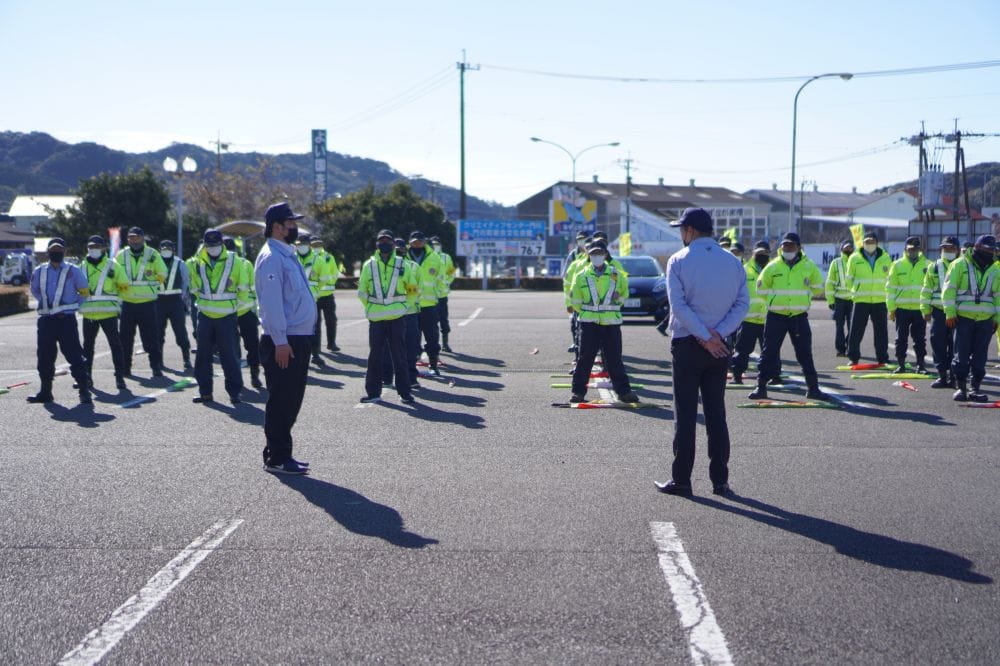 門川総合文化会館にて、日向・延岡・大分合同の安全大会を行いました!