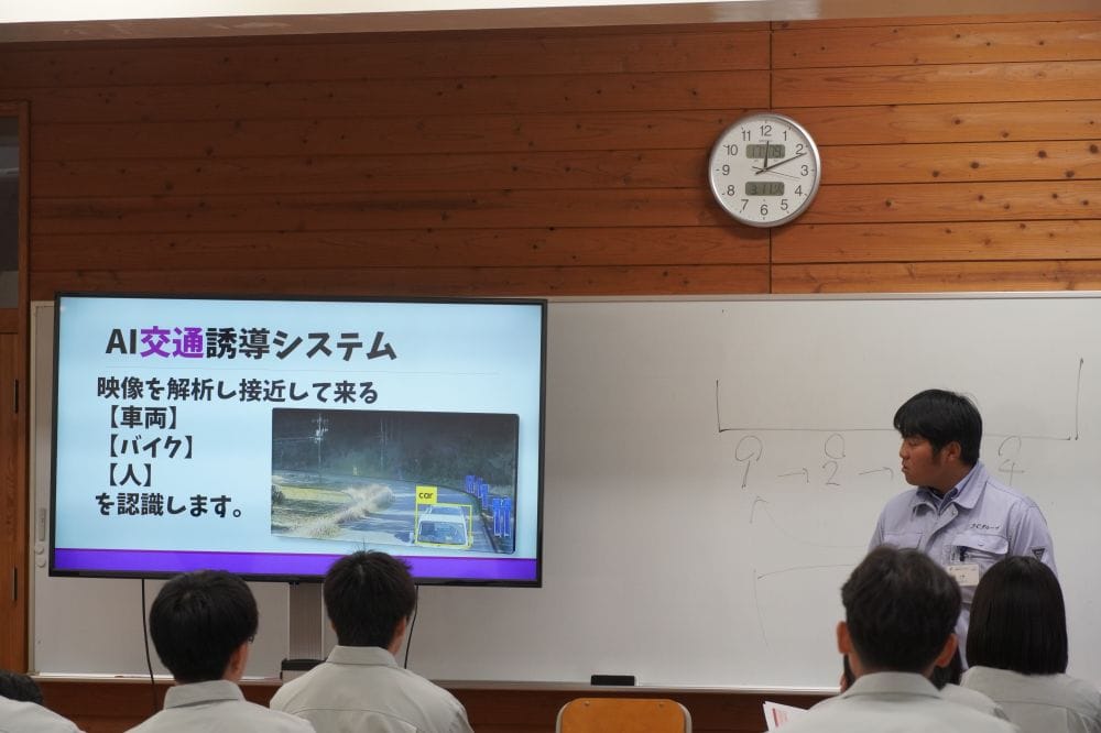 史上初!宮崎工業高校にて【1日】出前授業させていただきました!