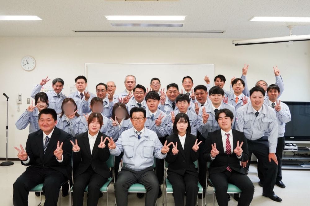 F・Cグループ入社式