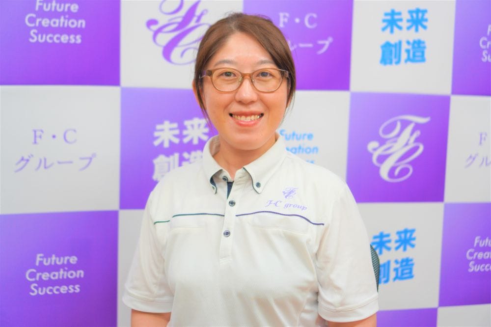 F・Cグループには企業内看護師が常駐しております！健康経営！仕事も私生活も快適に過ごしましょう♪